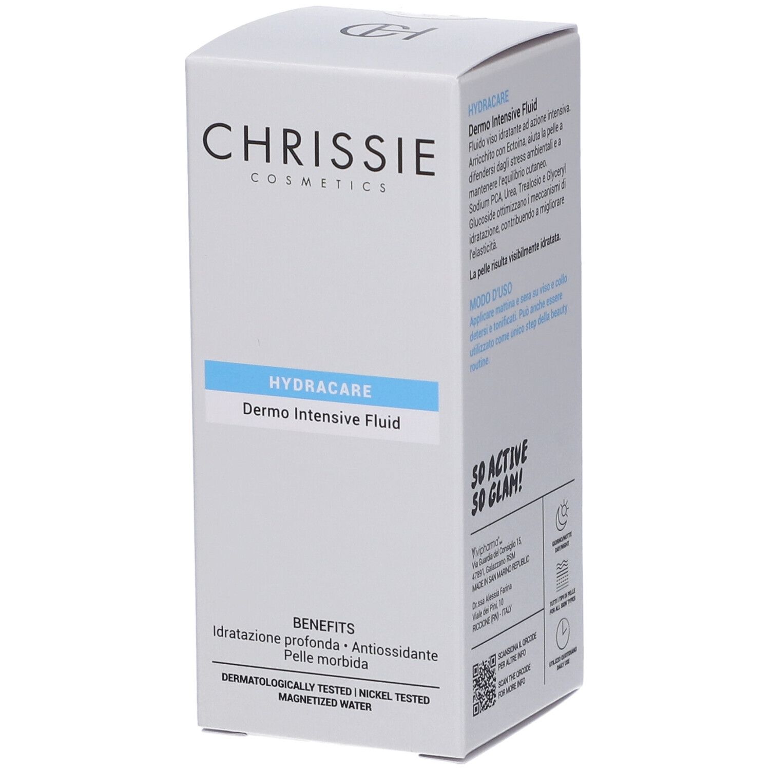 Chrissie Cosmetics Fluido Viso Hydracare Dermo Intensive 35 ml