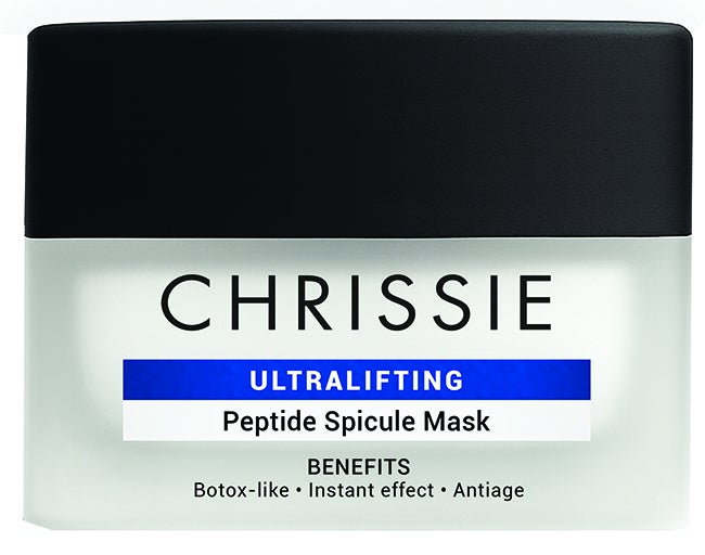 Chrissie Ultralifting Peptide Spicule Mask Maschera viso antiage per l'effetto distensivo, 50 ml