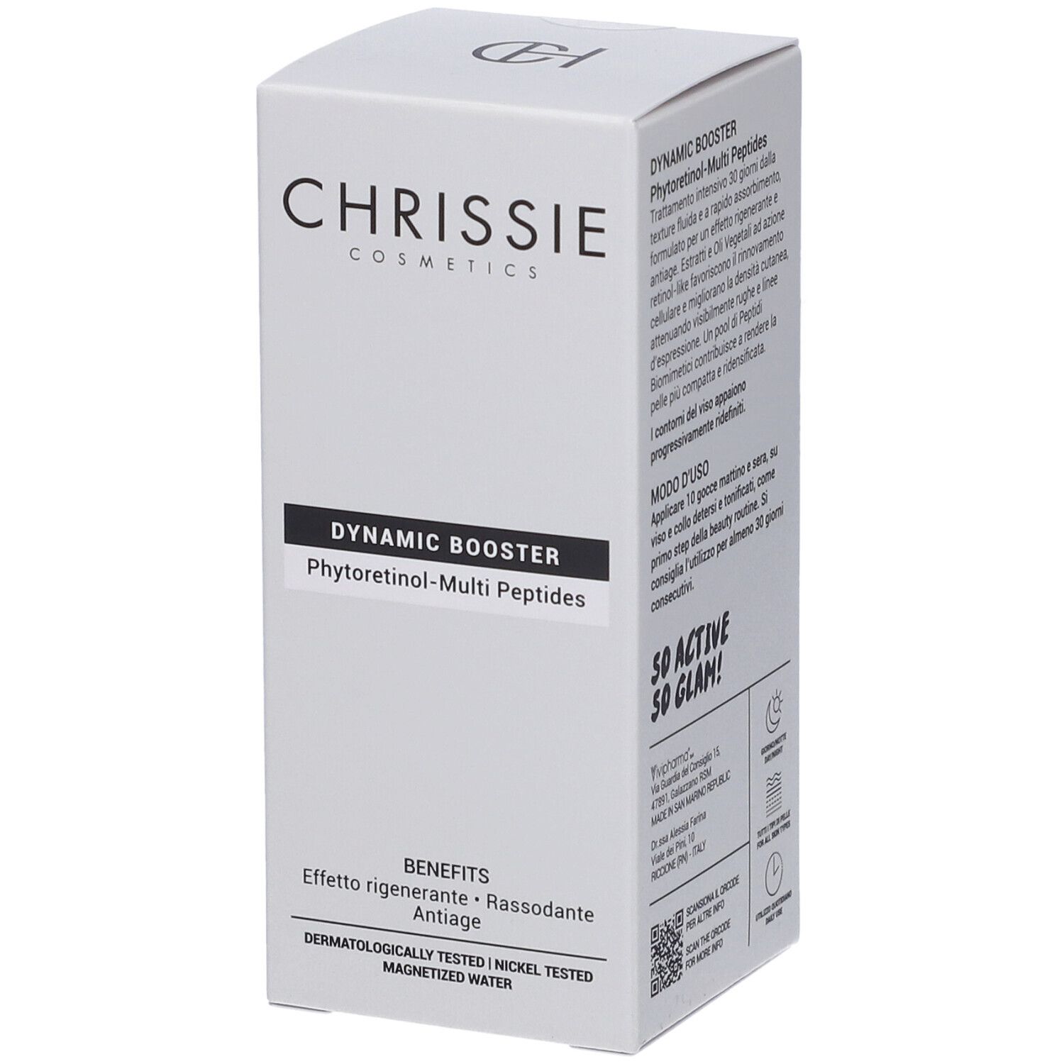 Chrissie Cosmetics Dynamic Booster Phytoretinol-Multi Peptides 30 ml Siero