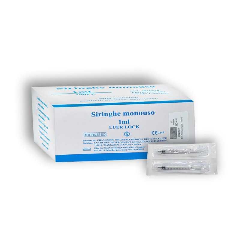 SIRINGA 1ML AGO G25 LS 100PZ — confronto prezzi