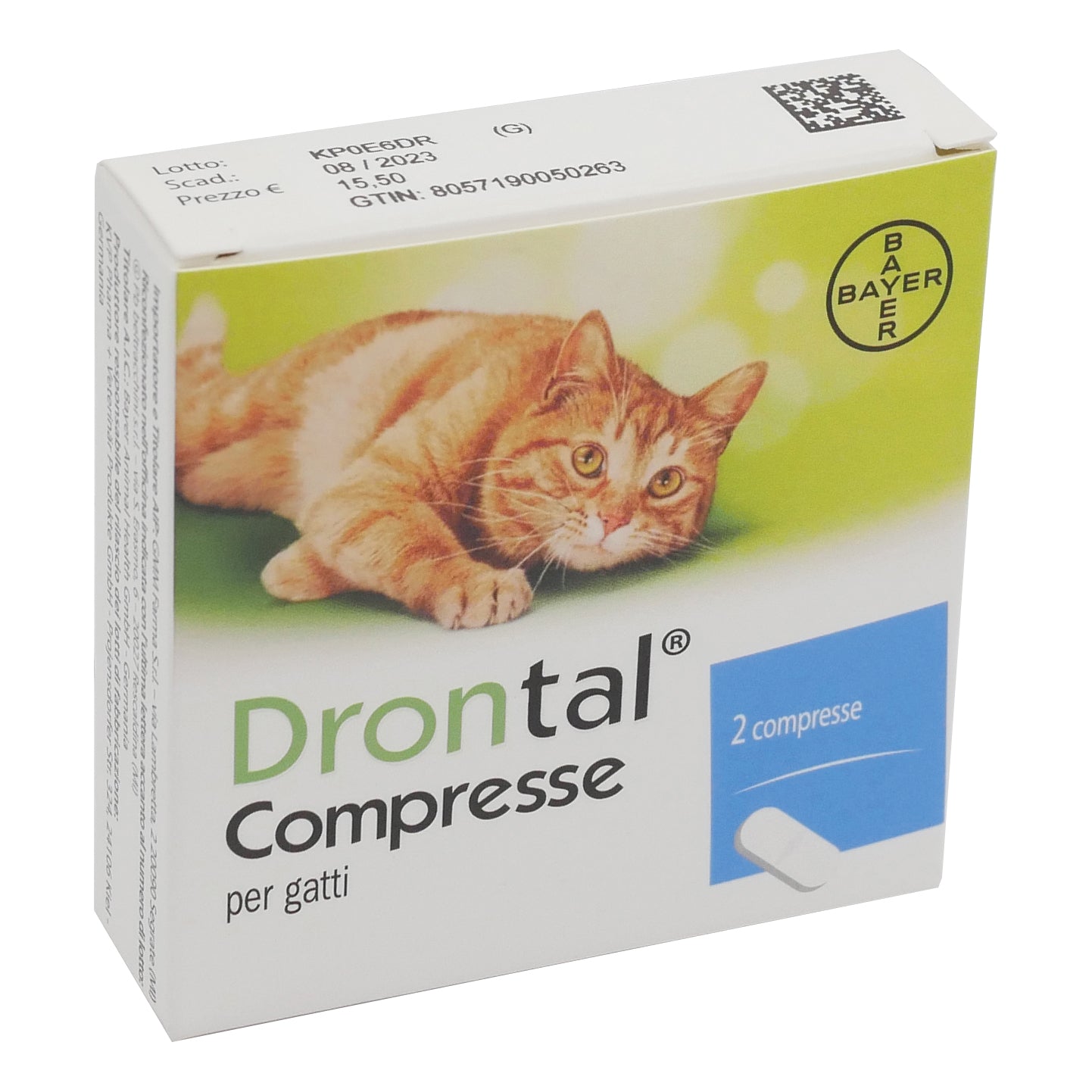 Drontal gatto 2compresse Gmm — confronto prezzi