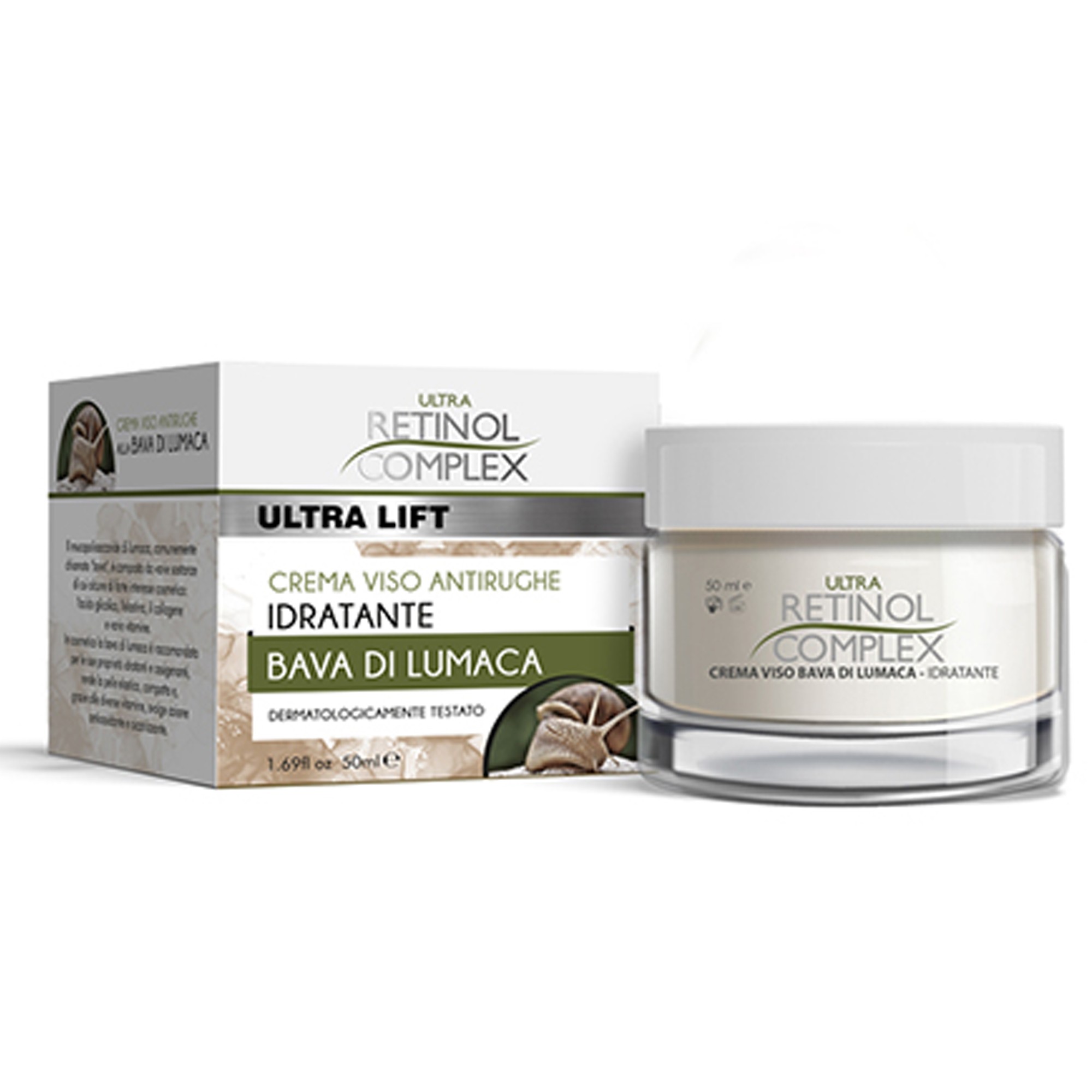 RETINOL COMPLEX - Ultra lift - Crema Viso Anti-Age alla Bava di Lumaca 50 ml