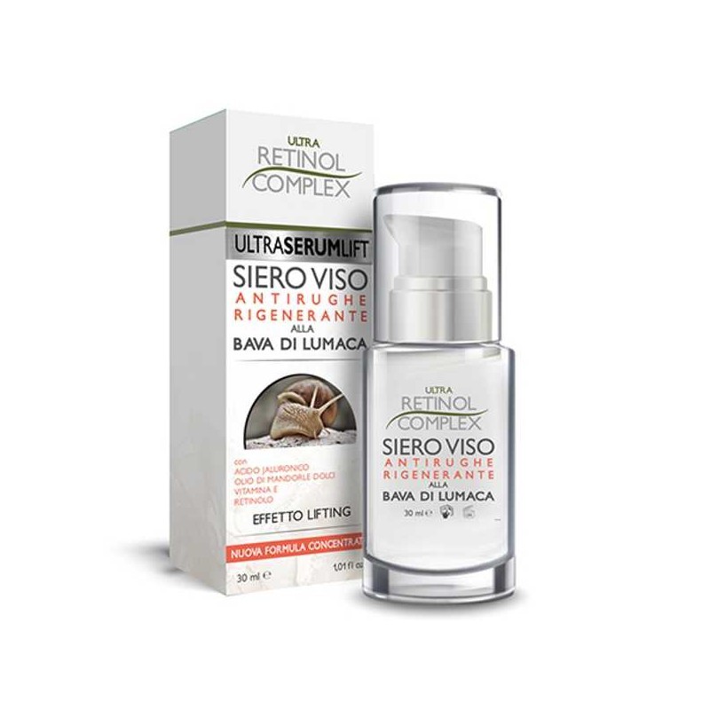 Retinol Complex Siero Viso Bava di Lumaca 30ml