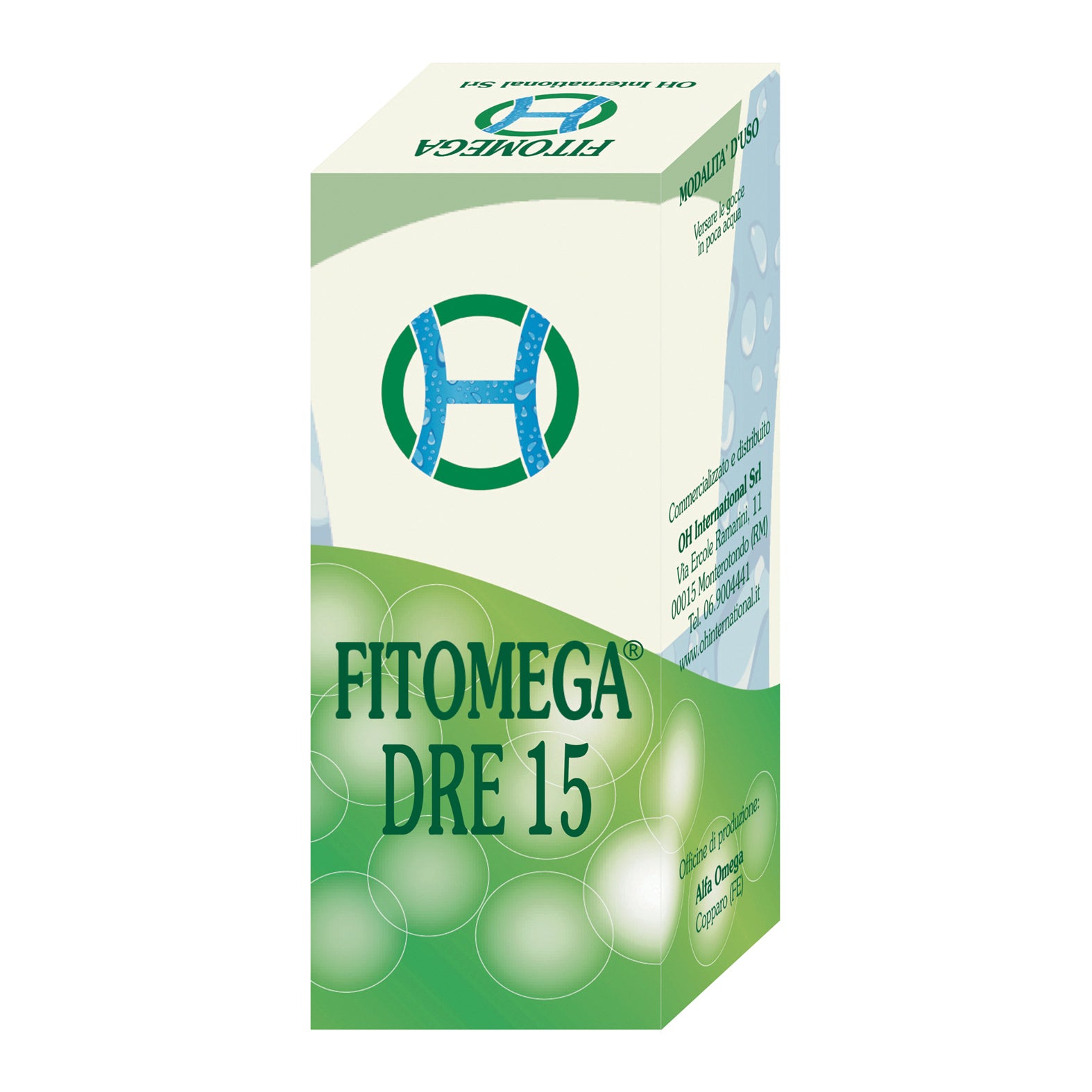Fitomega Dre 15 Integratore Per Il Drenaggio Ormonale E Lo Stress 50ml
