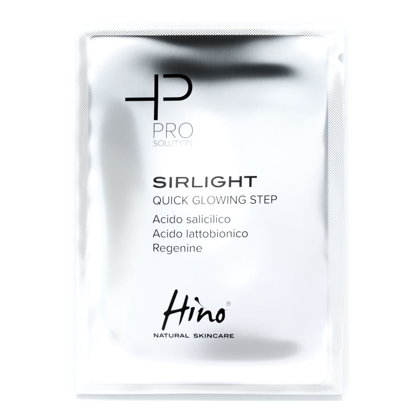 Hino natural skincare pros sirlight peeling viso schiarente 20 salviettine — confronto prezzi