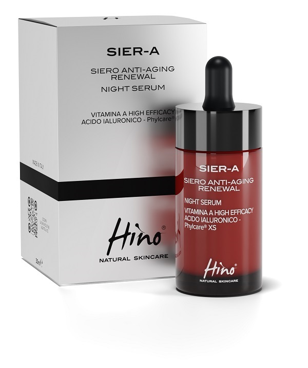 Hino Sier-A Anti-Aging Renewal Night Serum Siero Viso Anti Età Notte, 30ml