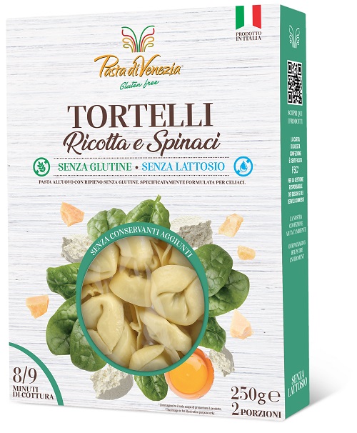 Pasta venezia tortelli ricotta e spinaci senza glutine stab 250 g — confronto prezzi