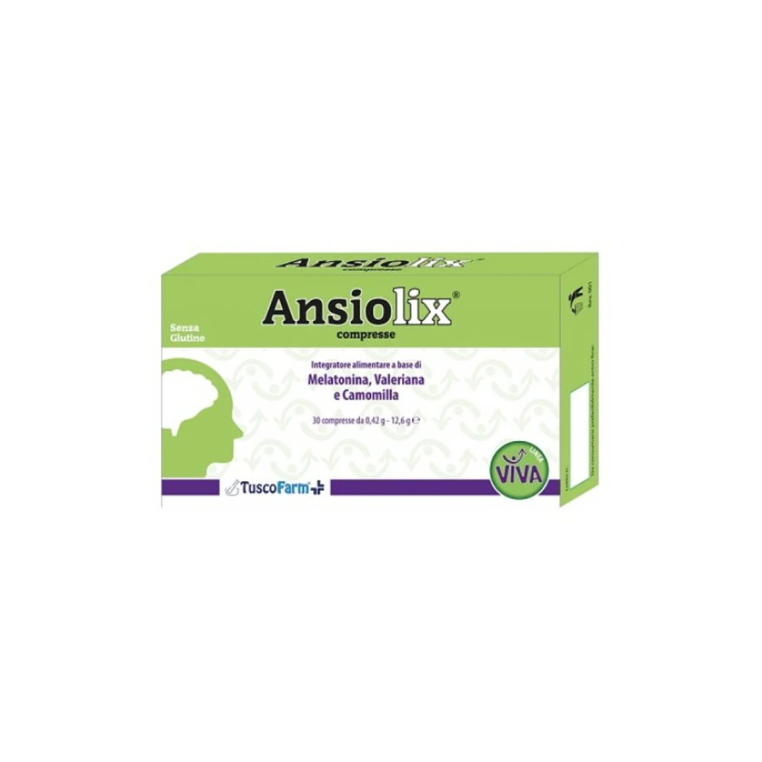 Ansiolix Integratore Per Il Rilassamento 30 Compresse