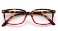 Corpootto Trendy Tartaruga-rosso Occhiali Da Lettura +2,00