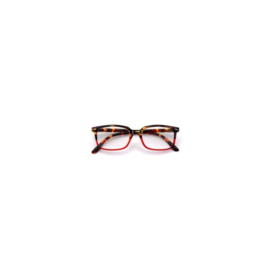 Corpootto Trendy Tartaruga-rosso Occhiali Da Lettura +3,50