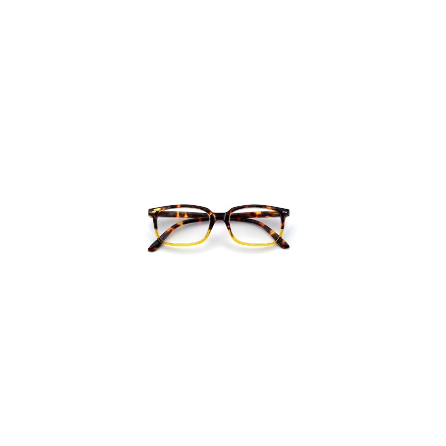 Corpootto Trendy Tartaruga-giallo Occhiali Da Lettura +1,00
