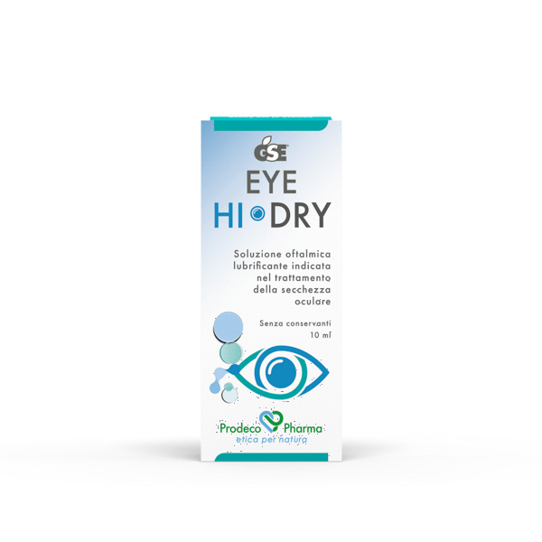 Gse Eye Hi Dry Soluzione Oftalmica Lubrificante 10 Ml