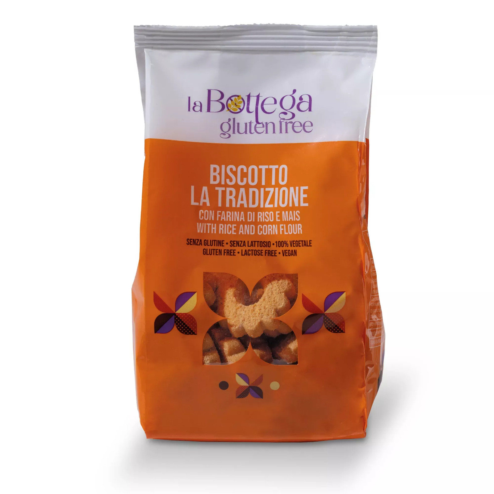 La Bottega Gluten Free Biscotti La Tradizione Senza Glutine Riso e Mais 220g — confronto prezzi