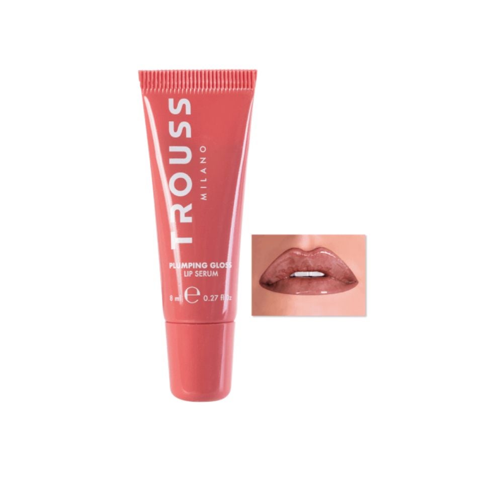Trouss Plumping Gloss Lip Siero Volumizzante Labbra Colore Espresso, 8ml