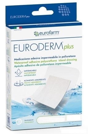 Euroderm Plus Medicazione Adesiva Impermeabile In Poliuretano 10 X 25cm 3 Pezzi — confronto prezzi