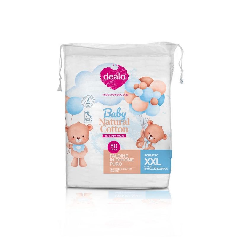 DEALO FALDINE BABY 50PEZZI IN COTONE — confronto prezzi