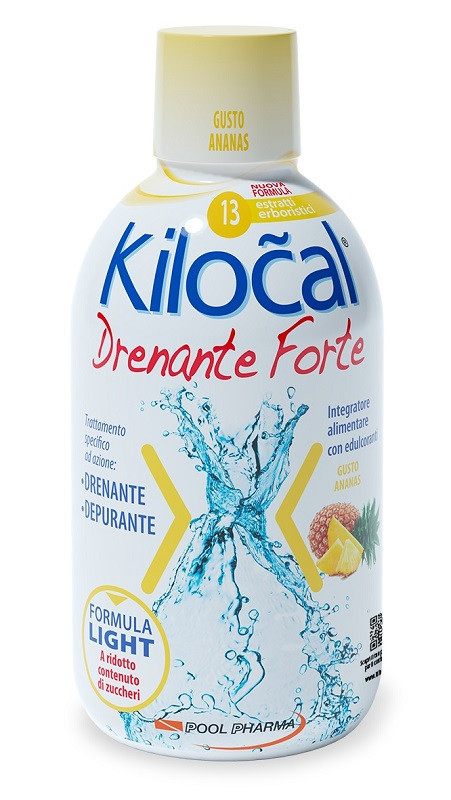 Kilocal Drenante Forte Ananas Integratore Depurativo 500 ml