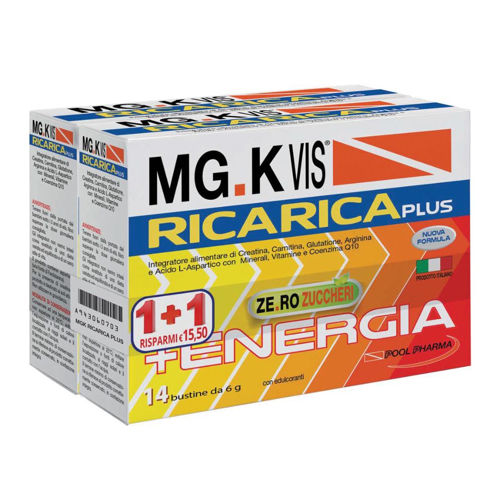 Mg-k Vis Ricarica Plus 14 + 14 Bustine
