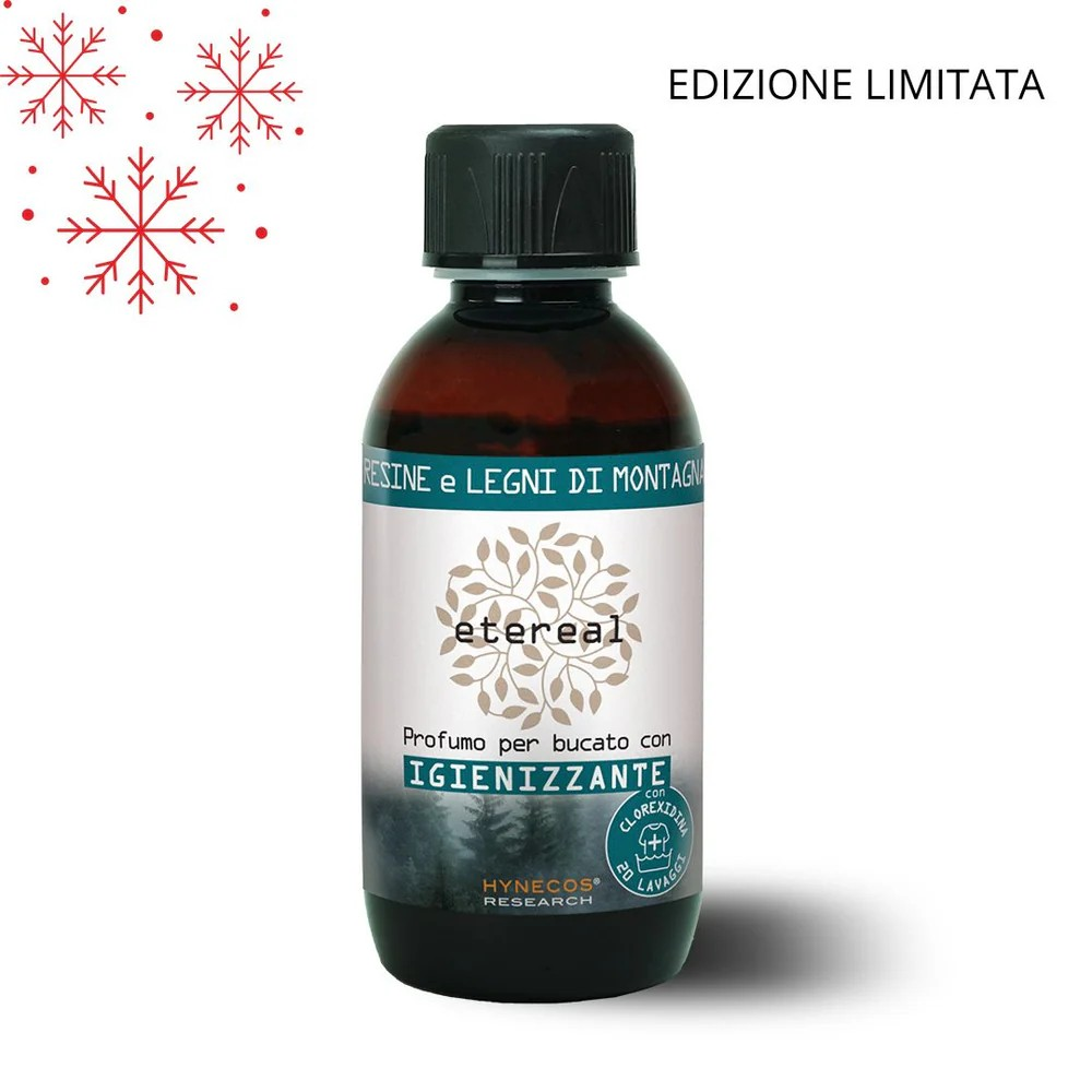 Etereal Profumo Per Bucato Igienizzante Resine e Legni di Montagna 200 ml