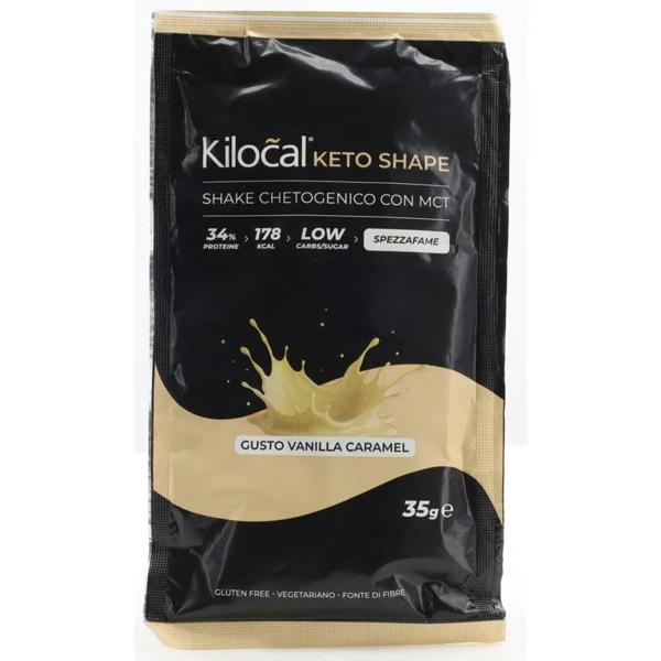 Kilocal Keto Shape Vaniglia Caramello Busta 35 g Polvere per sospensione orale