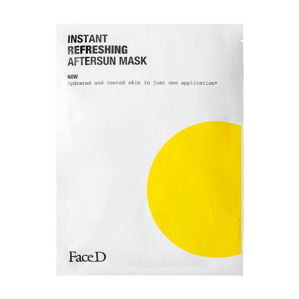 FaceD Maschera Viso Doposole Rinfrescante