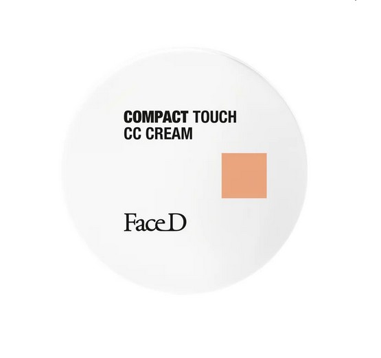 Face D CC Cream Crema Compatta Correttrice del Colore colore 03 Caramel, 8.5g