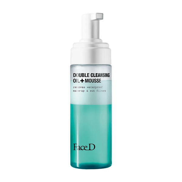 FaceD Doppia Detersione Olio + Mousse Struccante Viso 160 ml