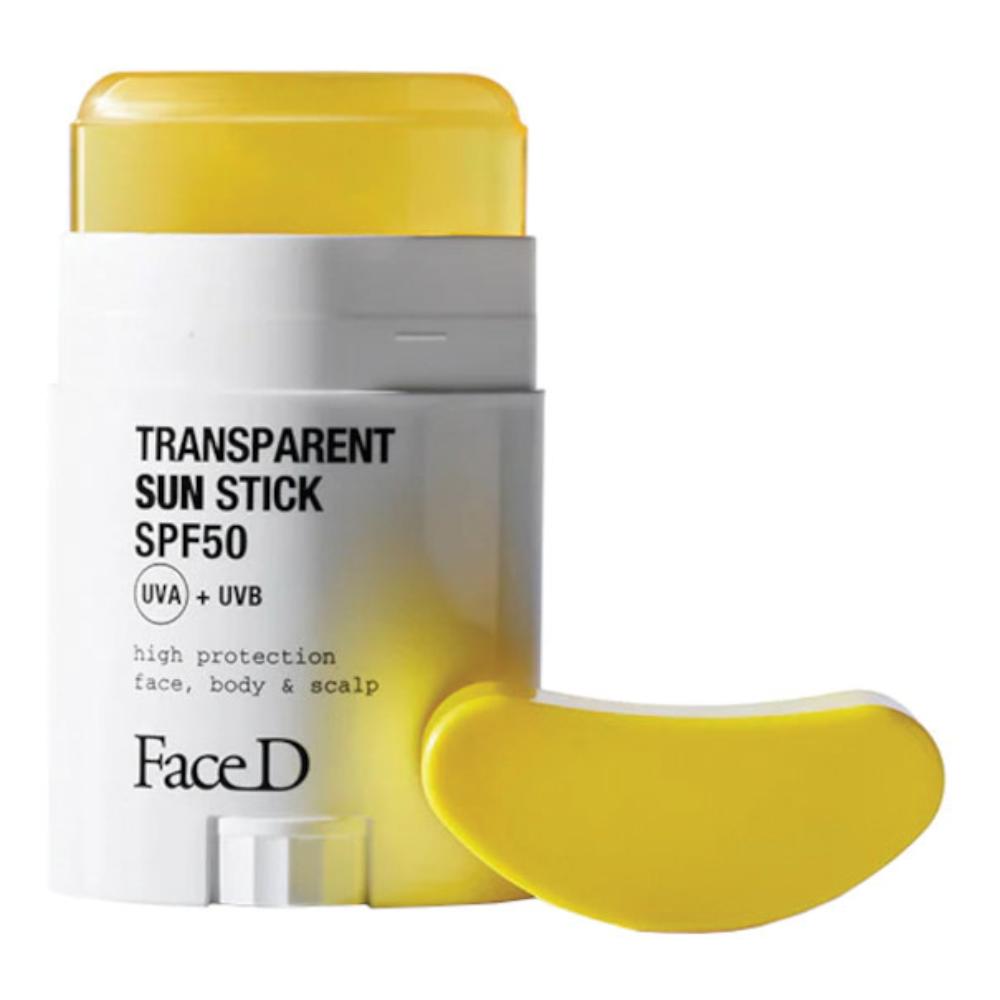 Face D Stick Solare Trasparente SPF50 Protezione Invisibile Viso Corpo e Scalpo, 15 g — confronto prezzi