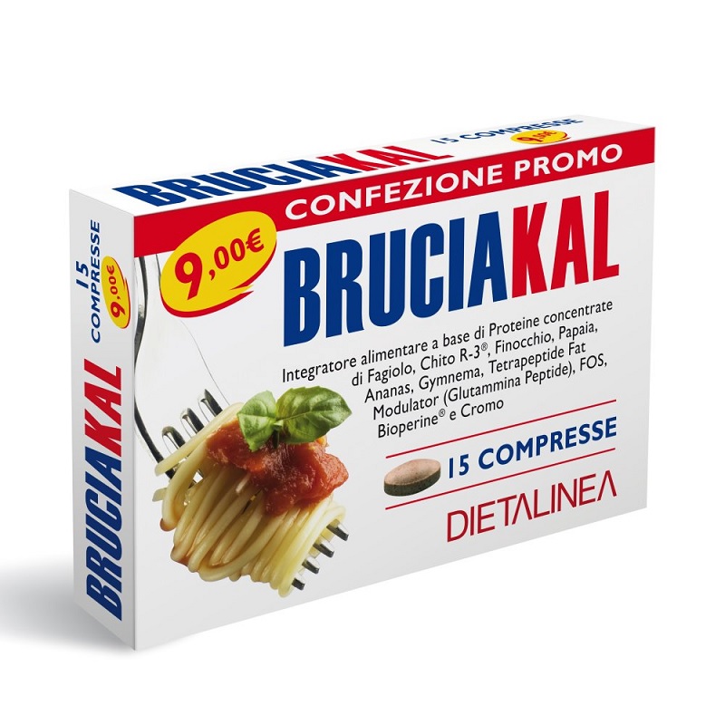 Bruciakal Integratore Per Il Controllo Del Peso 15 Compresse