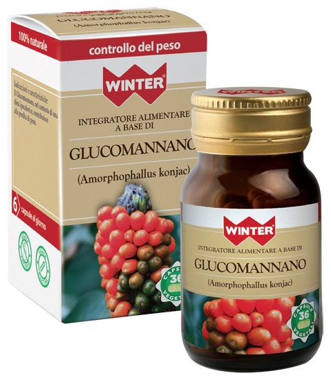 Winter glucomannano 36 capsule vegetali — confronto prezzi