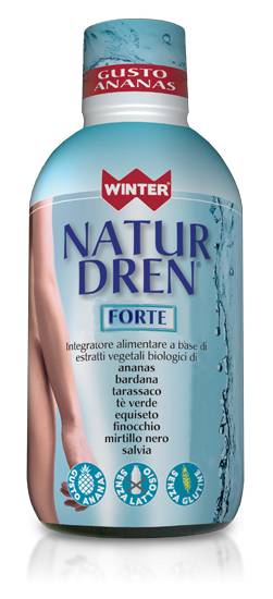 Winter Natur Dren Forte - Drenante Drenaggio Linfatico 500ml Gusto Ananas 500 ml
