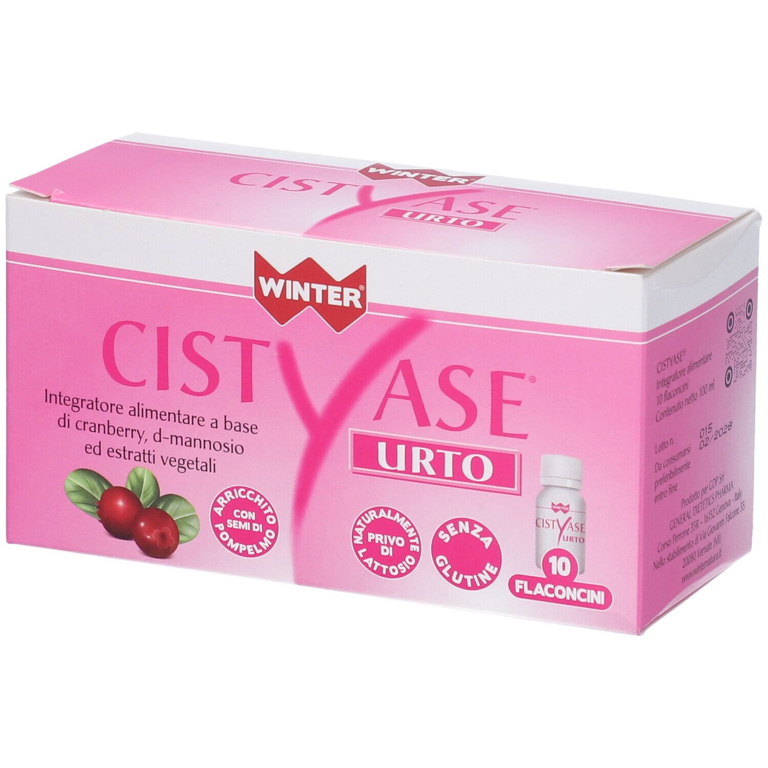 Winter Cistyase Urto Flaconi 100 ml Soluzione orale