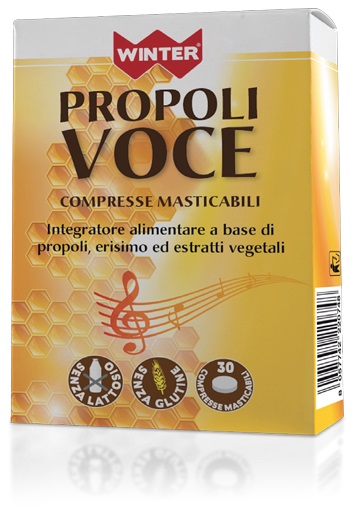 Winter Propoli Voce 30cpr Masticabili
