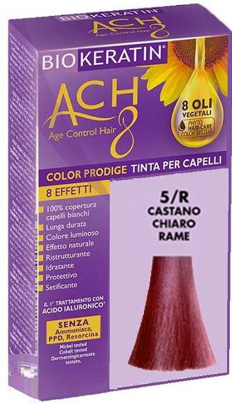 Biokeratin ach8 color prodige 5/r castano chiaro rame — confronto prezzi