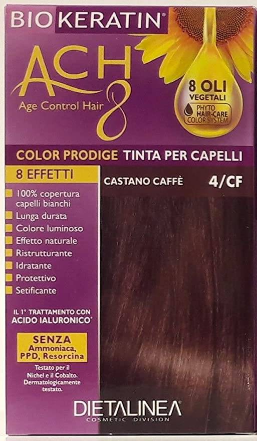 Biokeratin Ach8 Color Prodige 4/Cf Castano Caffe' 140 ml
