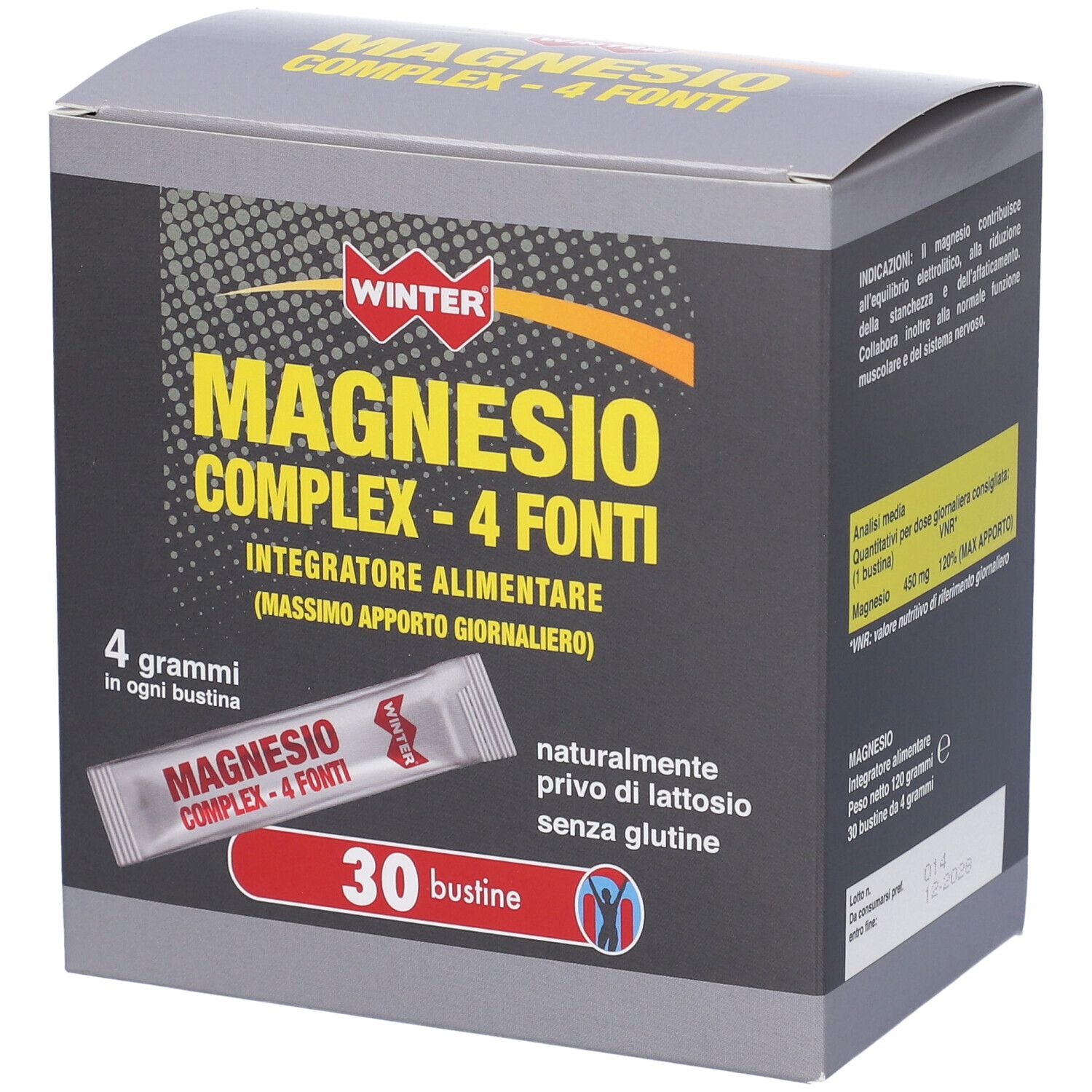 Winter magnesio complex 4 fonti 30 bustine — confronto prezzi