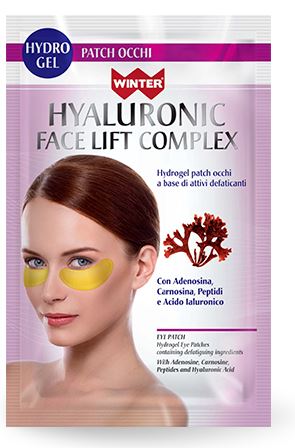 Winter Hyaluronic Face Lift Complex Patch Occhi Rughe Occhiaie 3 g Maschera viso
