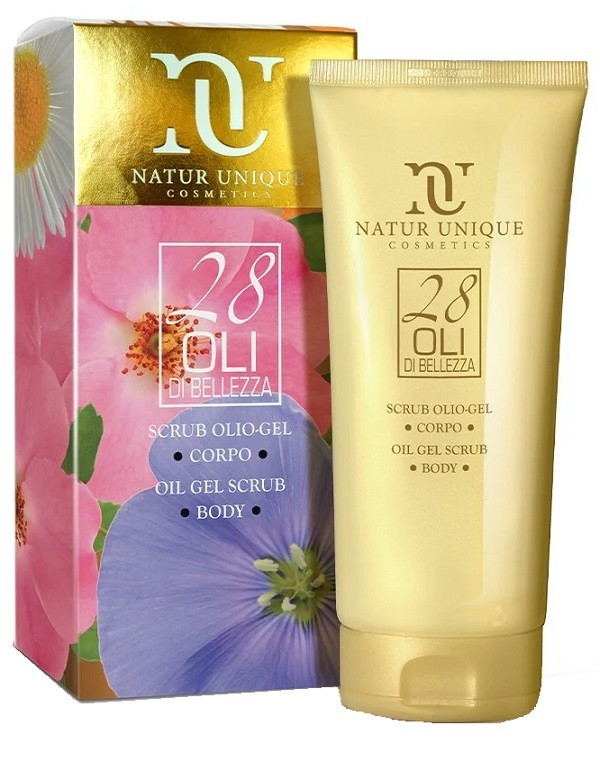 Natur Unique 28 Oli di Bellezza Scrub Olio Gel Corpo 200 ml