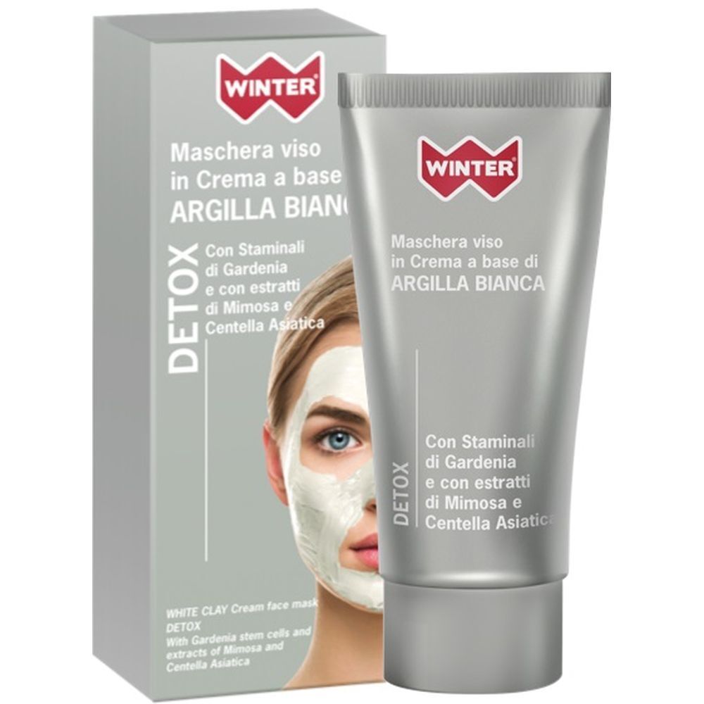 Winter Argilla Bianca Detox Maschera Viso 50 ml viso