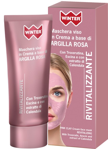 Winter Argilla Rosa Rivitalizzante Maschera Viso 50 ml viso
