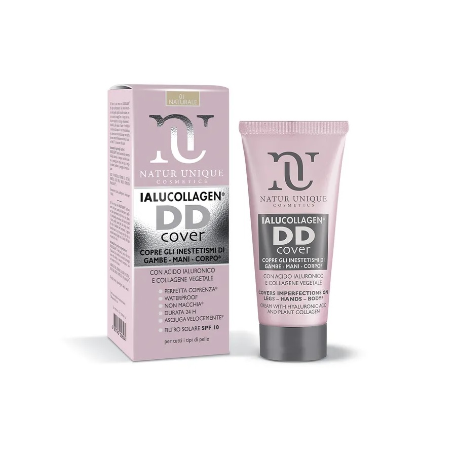Natur Unique Ialucollagen Dd Cover 01 Natural Crema Correttiva Per Gambe Mani Corpo 50ml