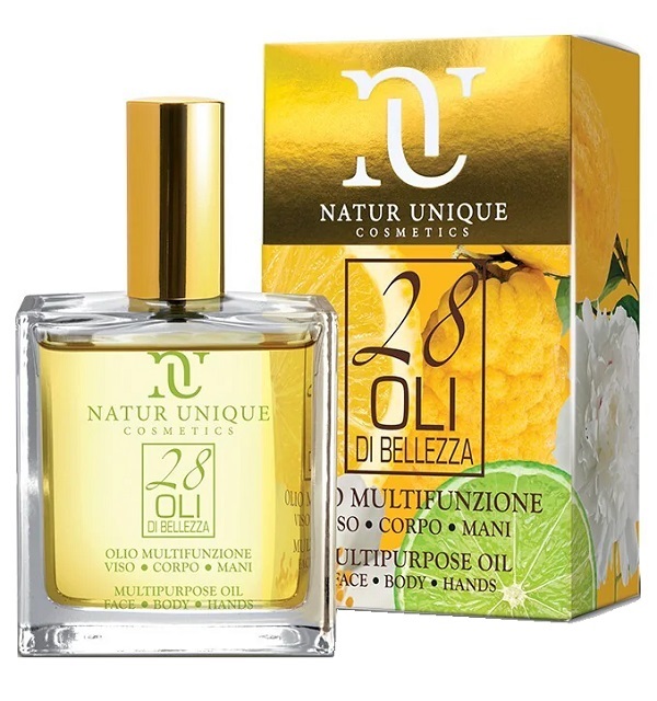 Natur Unique 28 Oli di Bellezza Olio Multifunzione Viso Corpo Mani 100 ml