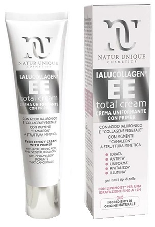 Natur Unique Ialucollagen Ee Total Cream Uniformante Con Primer Viso 40ml