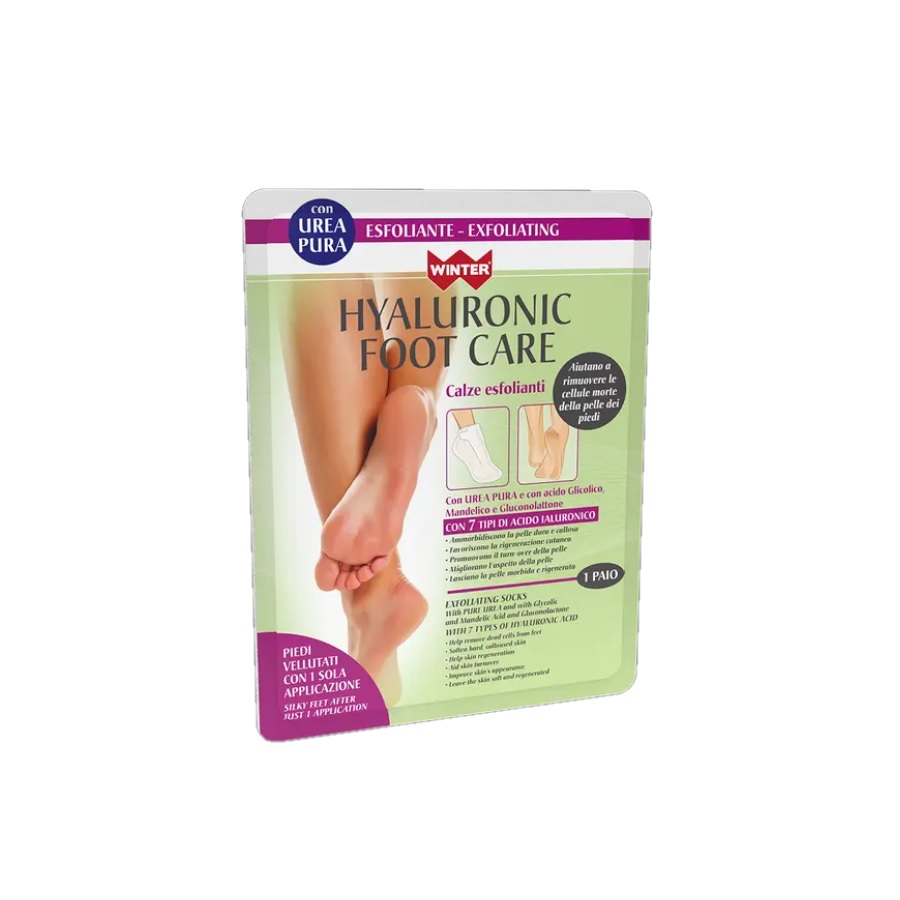 Winter Hyaluronic Foot Care Calze Esfolianti 1 Paio