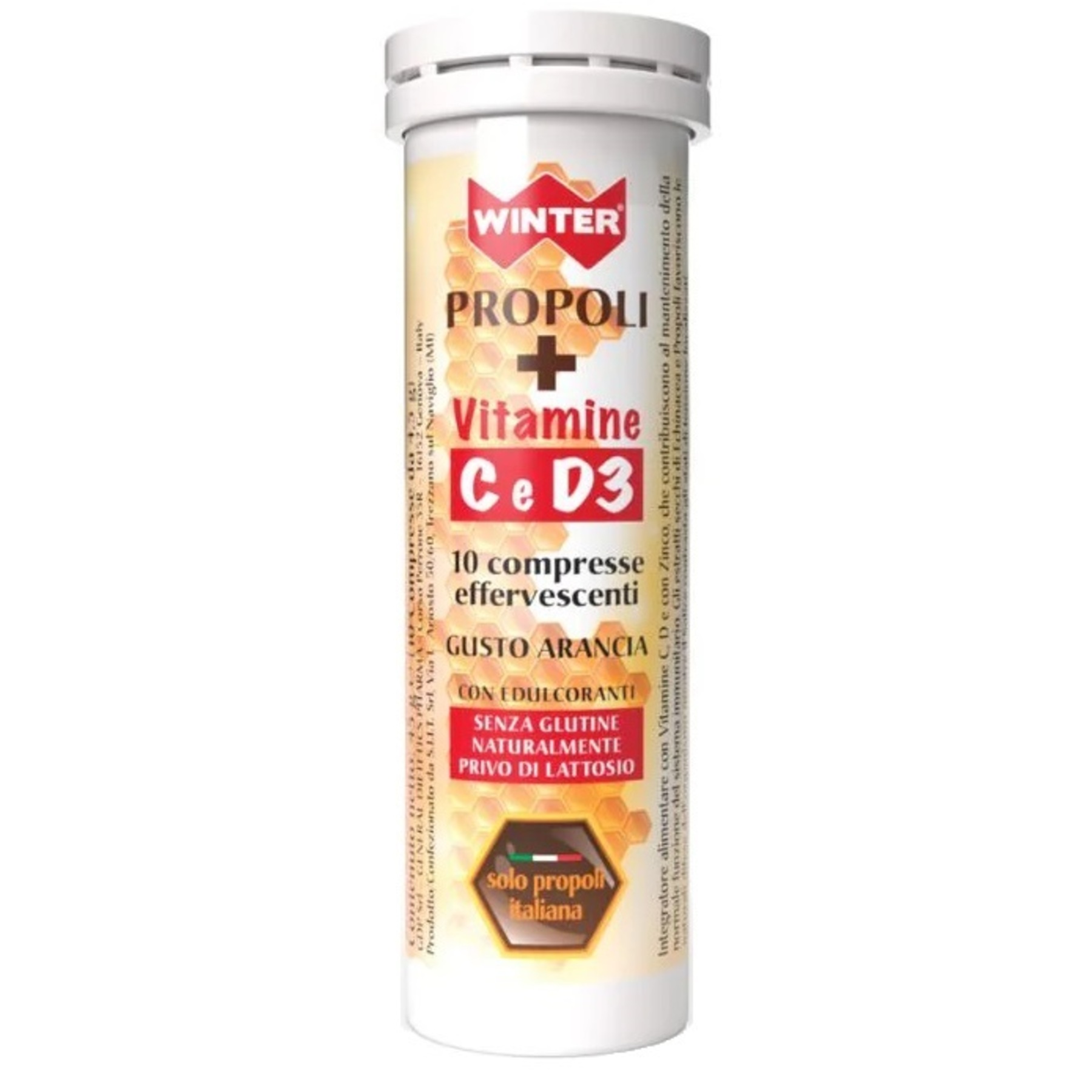 Winter Propoli + Vitamine C e D3 Compresse 45 g effervescenti