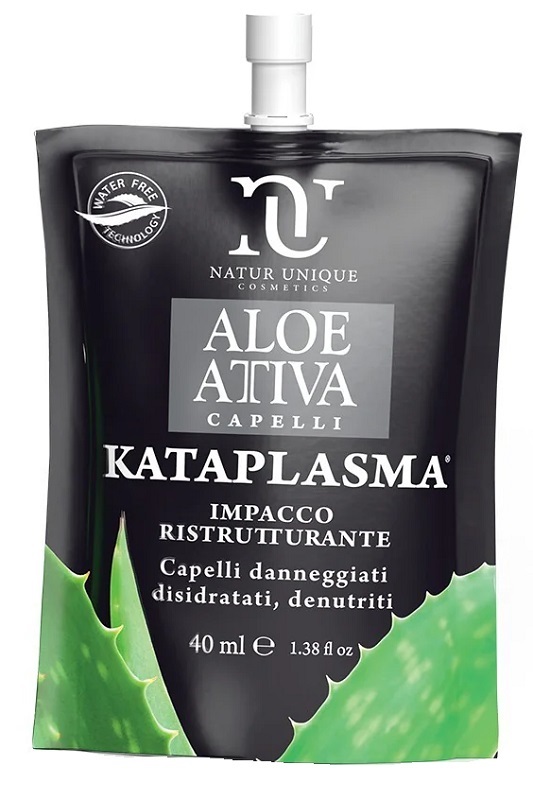 Natur Unique Aloe Attiva Kataplasma Impacco Capelli Ristrutturante 40ml 40 ml