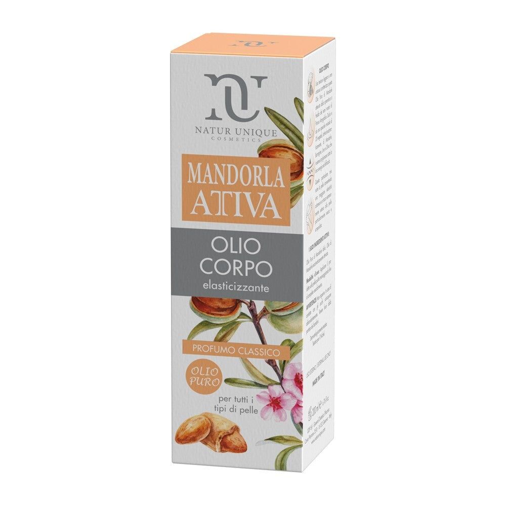 Natur Unique Mandorla Attiva Olio Corpo Profumo Classico 200 ml