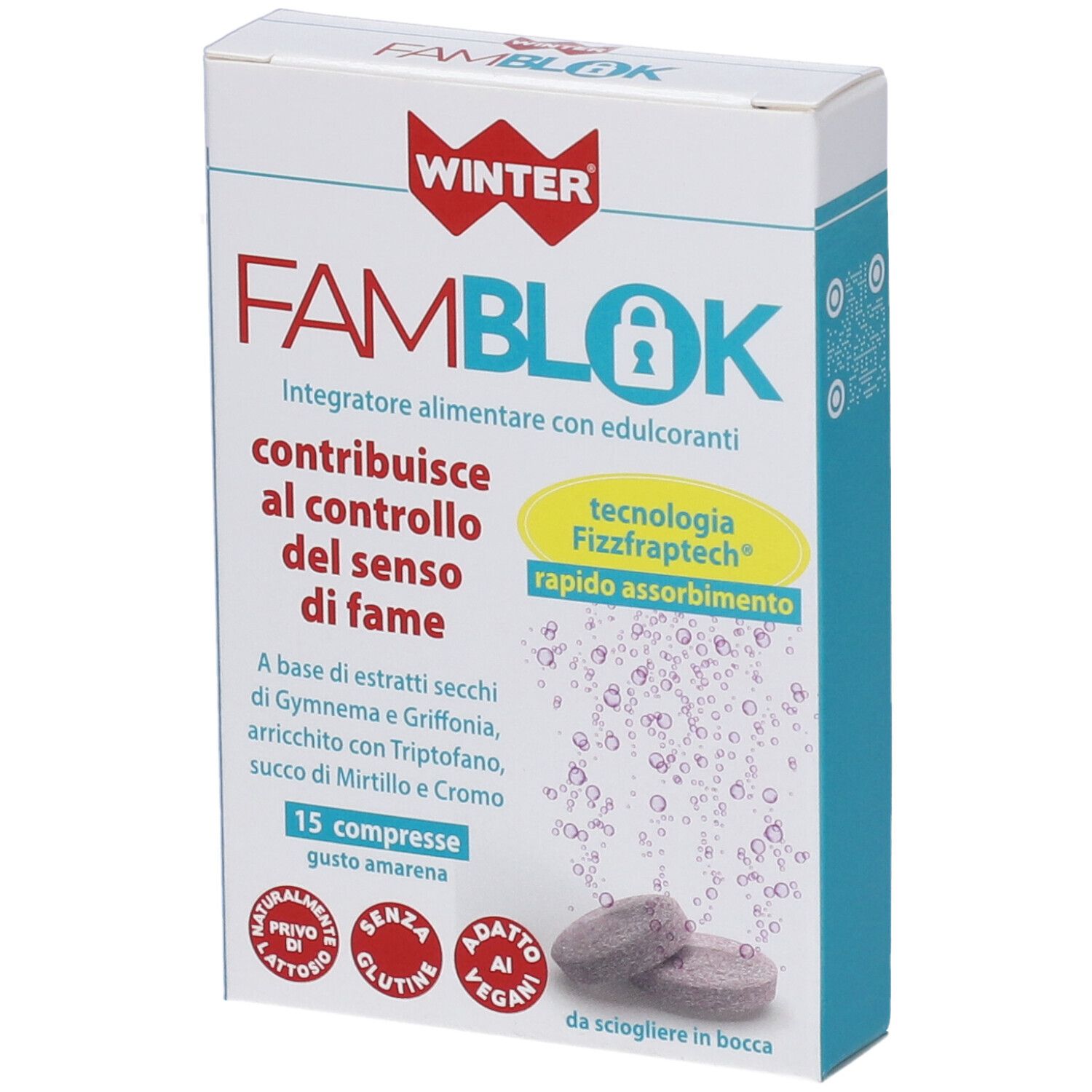 Winter Famblock Integratore Per Il Controllo Del Peso 15 Compresse