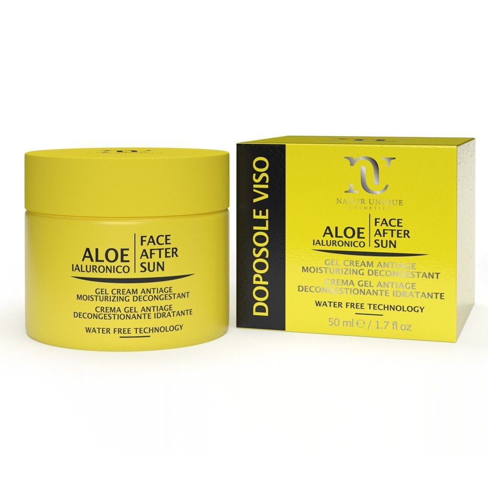 Natur Unique SUN72 Face After Sun Crema Gel Doposole Viso 50ml Idratante 50 ml