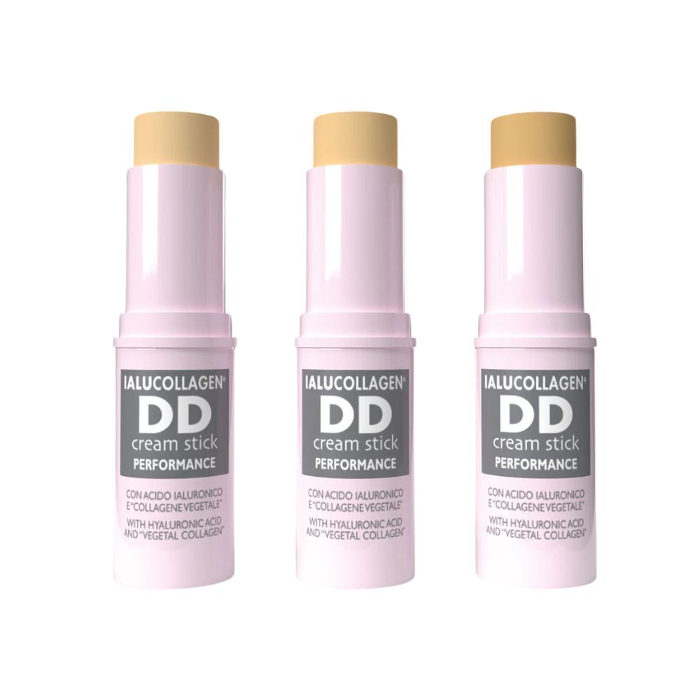 Natur Unique Ialucollagen Dd Cream Stick Performance Crema Stick Colorata Uniformante Anti-età Light 10ml